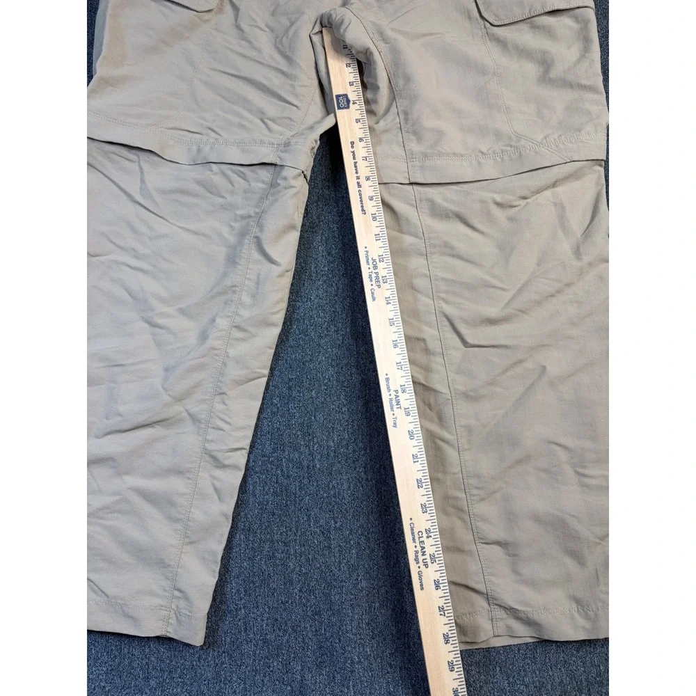 The North Face Mens XXL Paramount‎ Peak II Convertible Cargo Hiking Pants Khaki